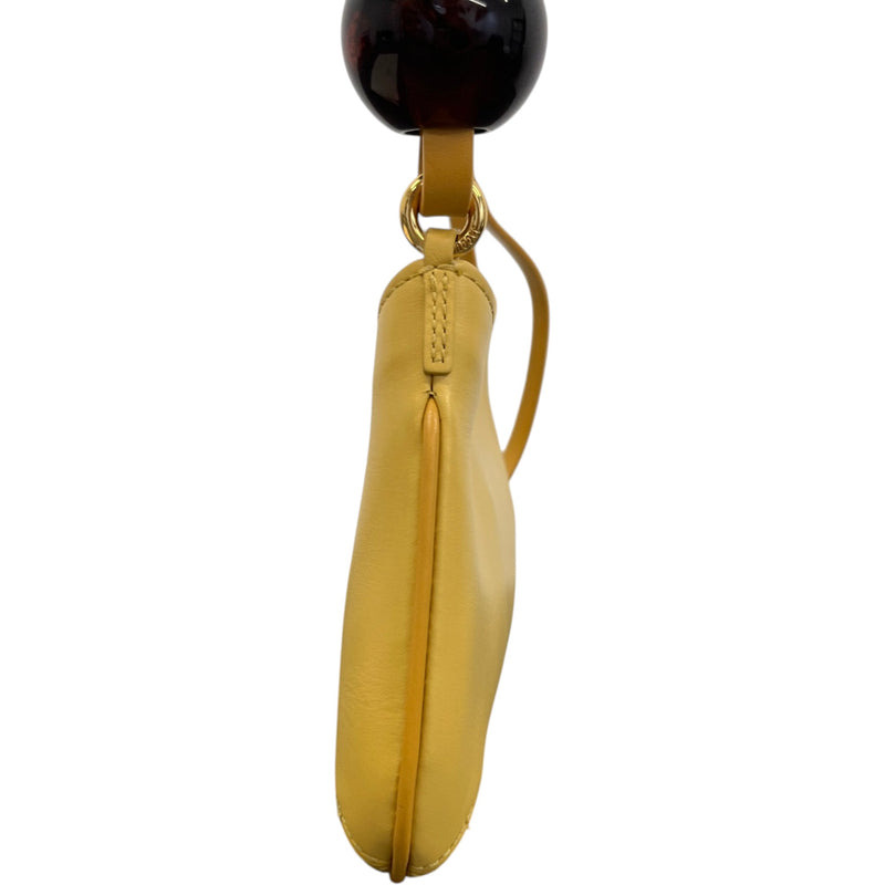 Women's Le Bisou Perle Shoulder Bag Yellow