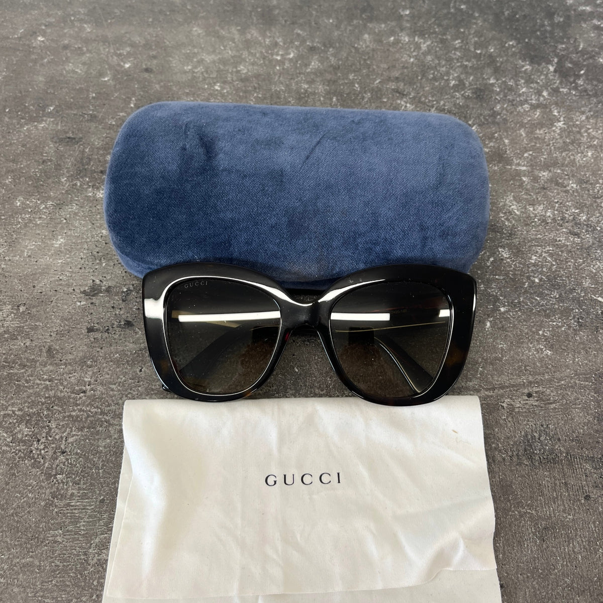 Women's GG0327S 002 Havana Sunglasses Brown - Photo 9