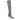Women's Raven Monogram Knee High Boots Beige Size EU 39 / UK 6