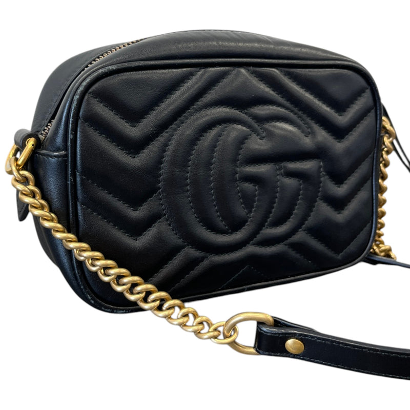 Women's GG Marmont Camera Bag Black