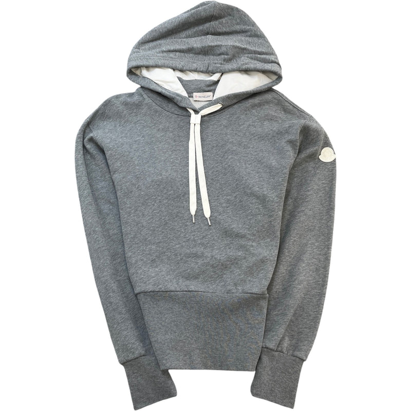 Women's Maglia Con Cappuccio Hoodie Grey Size L