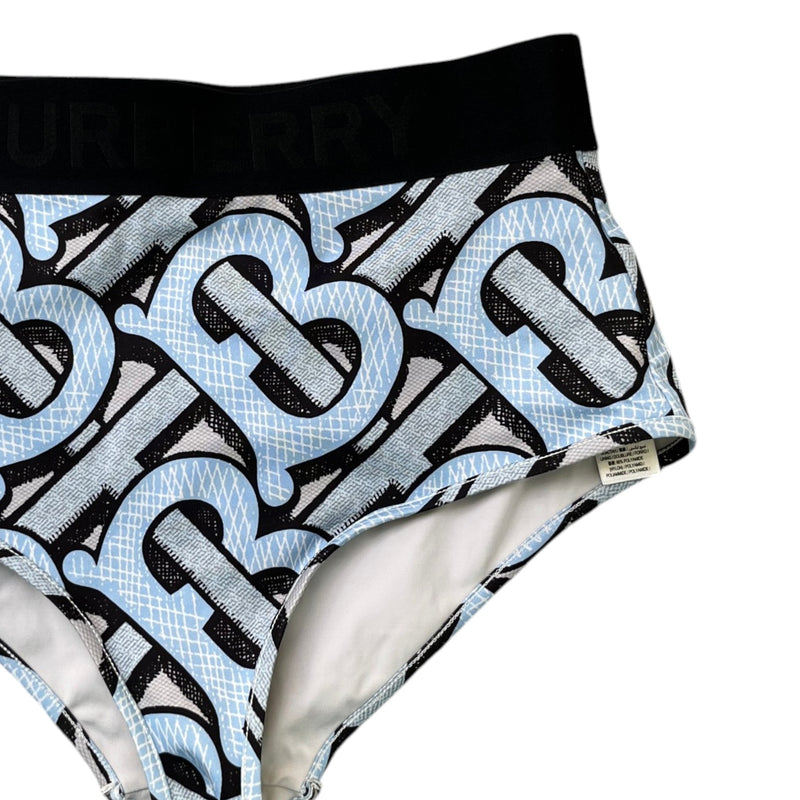 Women's Tb Summer Monogram Bikini Blue Size L