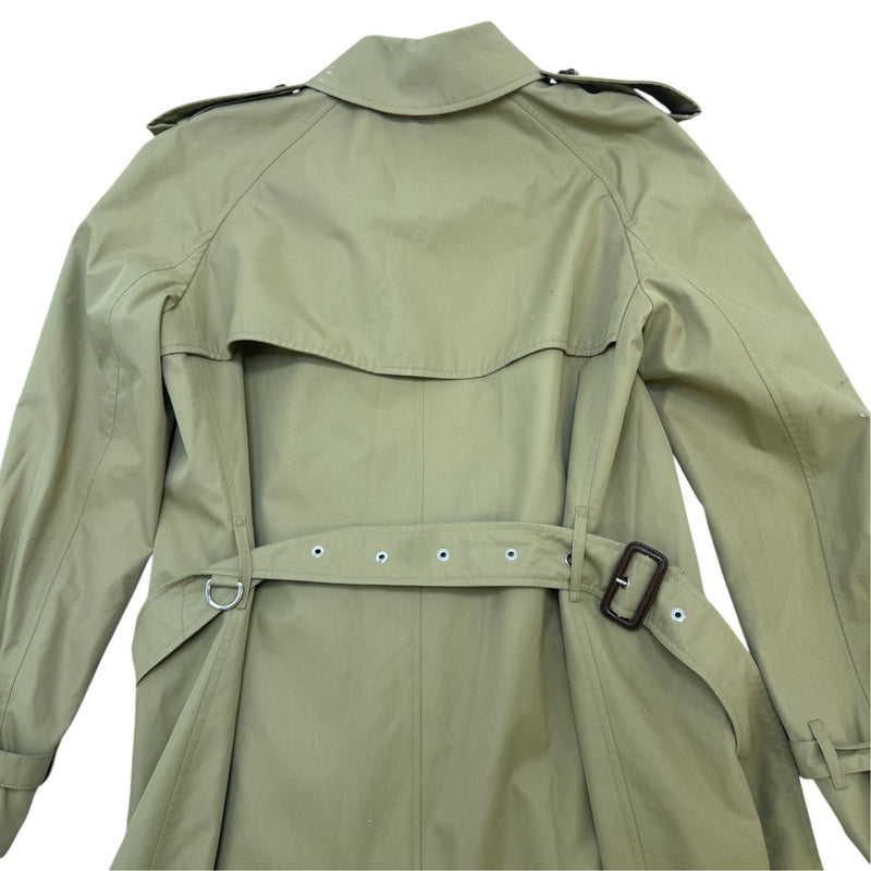 Women's Classic Long Windbreaker Green Size M / UK 10