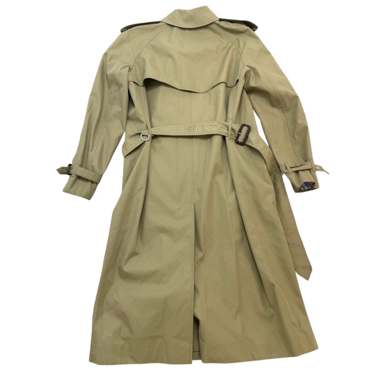 Women's Classic Long Windbreaker Green Size M / UK 10 - Photo 2