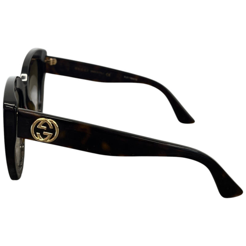 Women's GG0327S 002 Havana Sunglasses Brown