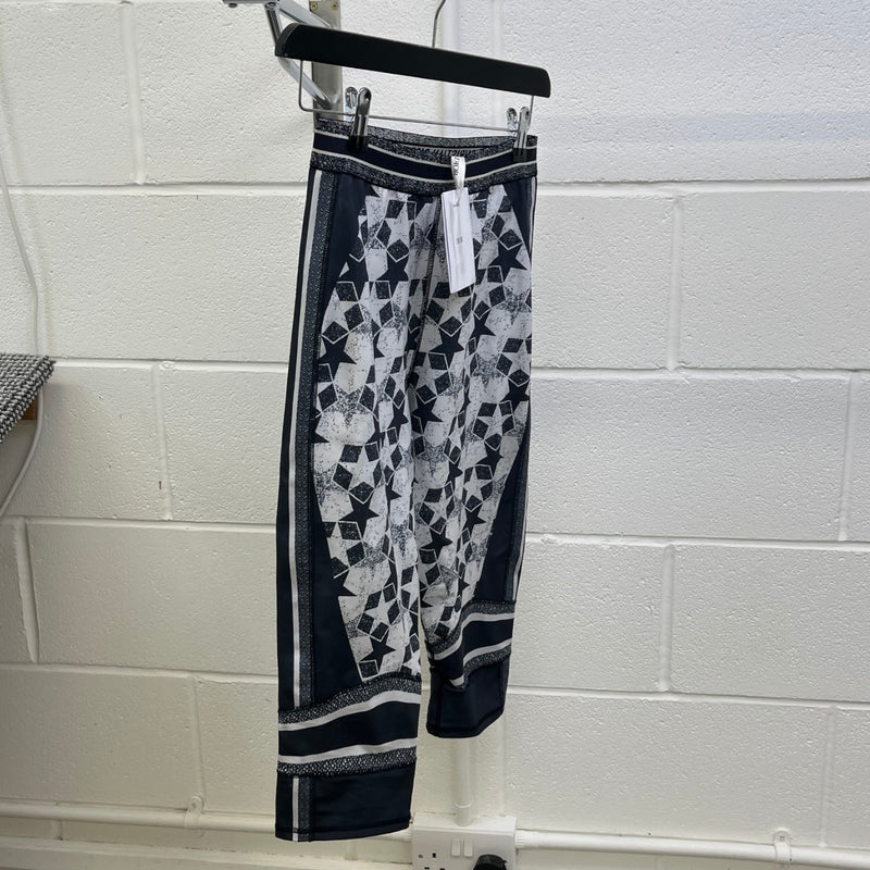 Women's Star Print Leggings Navy Size M