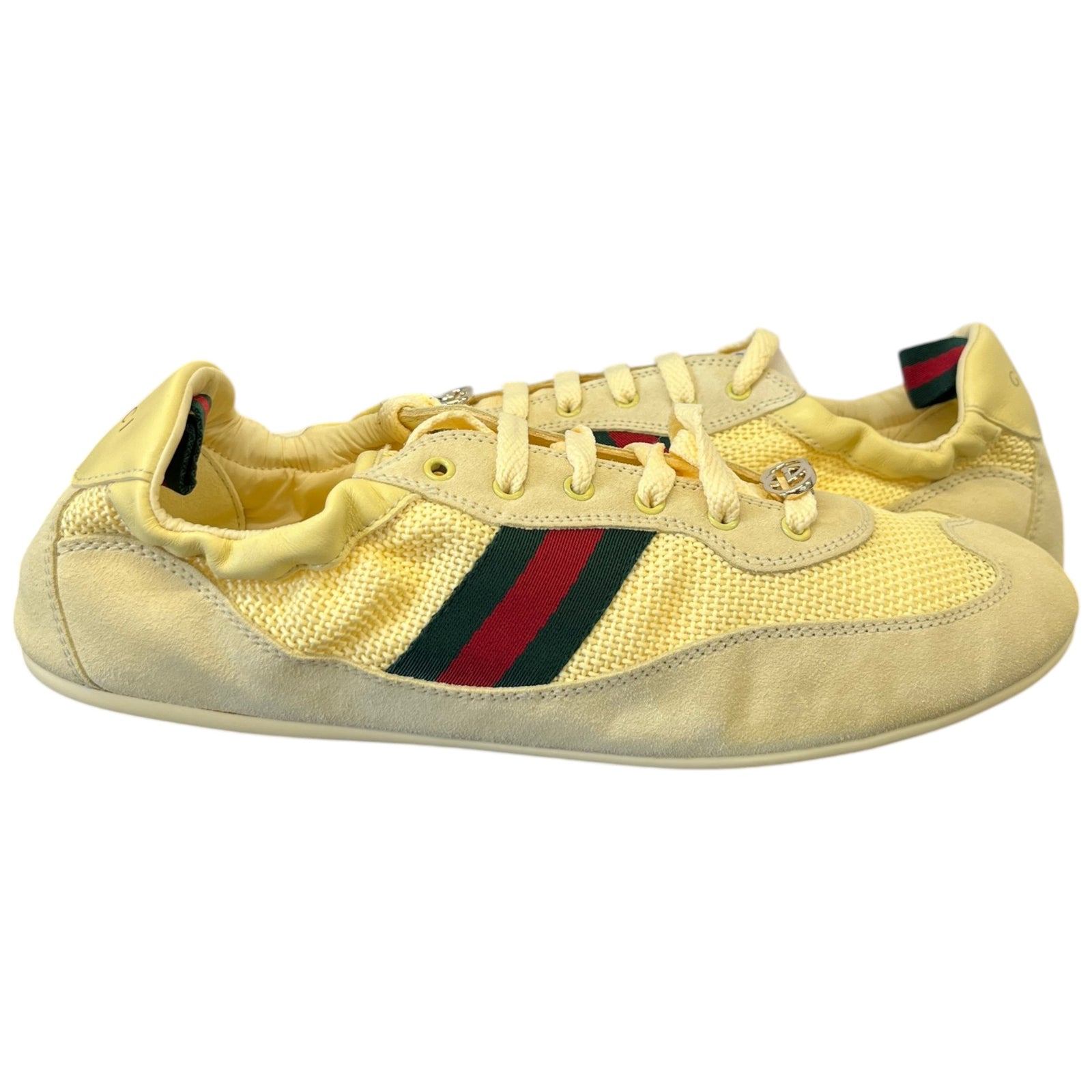 Women's Gg Shift Low Trainers Yellow Size EU 40 / UK 7 - Photo 3