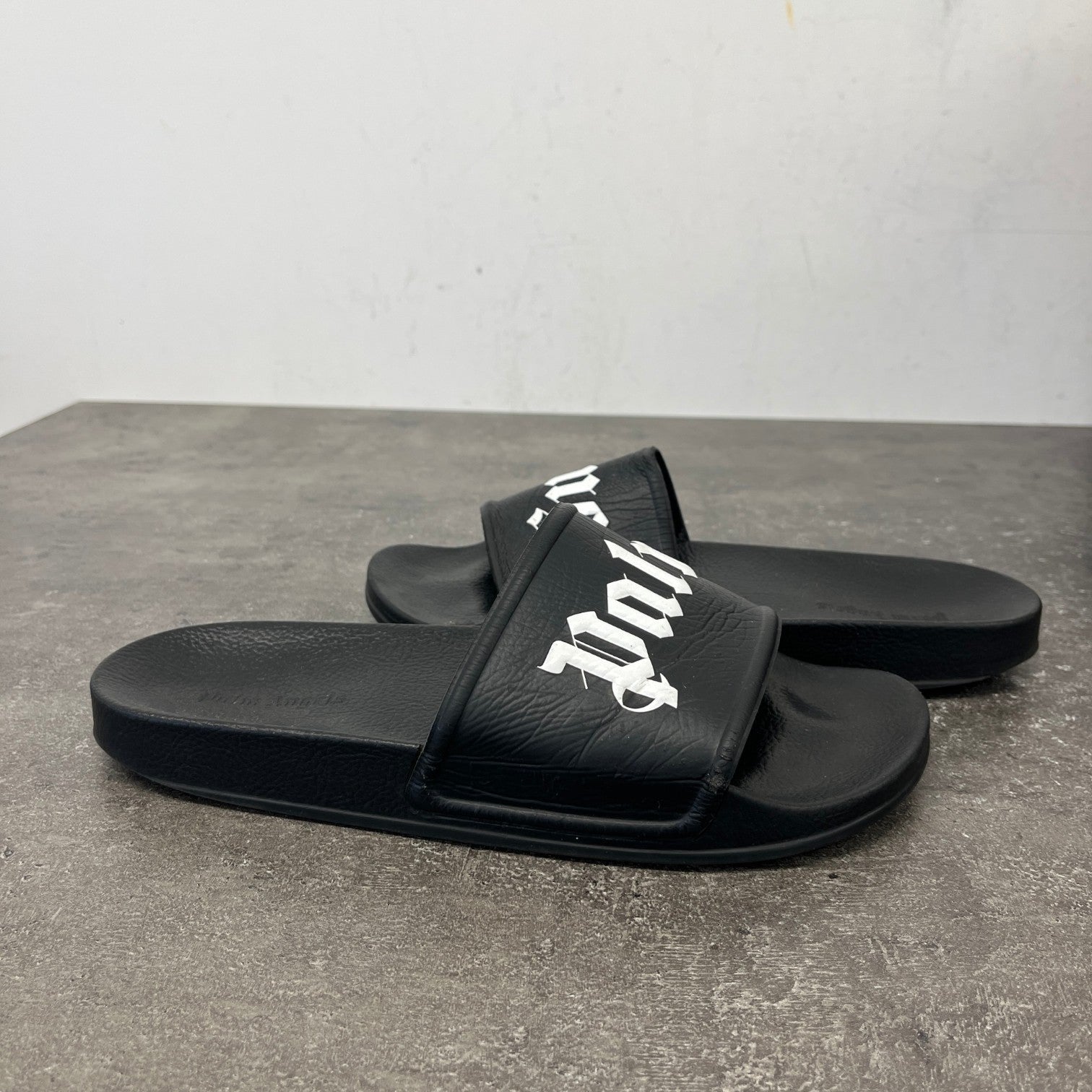 Men's Logo Slides Black Size UK 7 / EU 41 - Photo 11