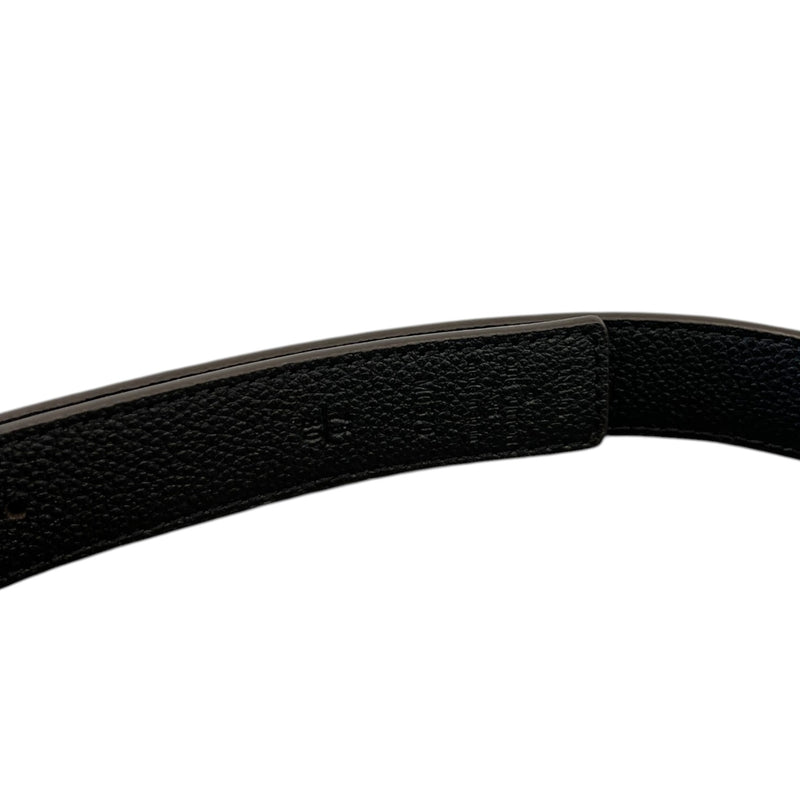 Women's Reversible Monogram Belt Brown Size W30