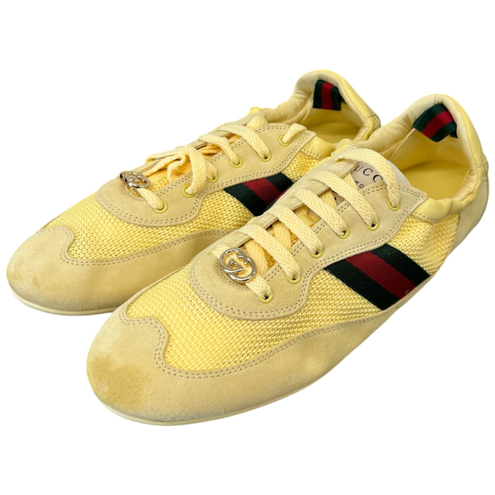 Women's Gg Shift Low Trainers Yellow Size EU 40 / UK 7 - Photo 9