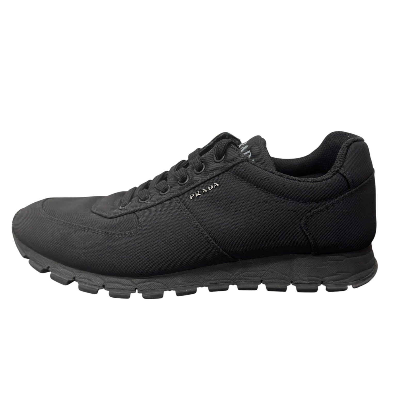 Men's Re-Nylon Low Trainers Black Size EU 41 / UK 7 - Photo 4