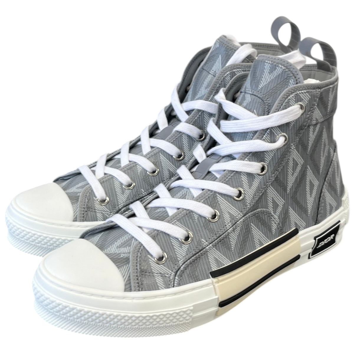 Men's B23 Hight Top High Trainers Grey Size UK 6 / EU 40 - Photo 9