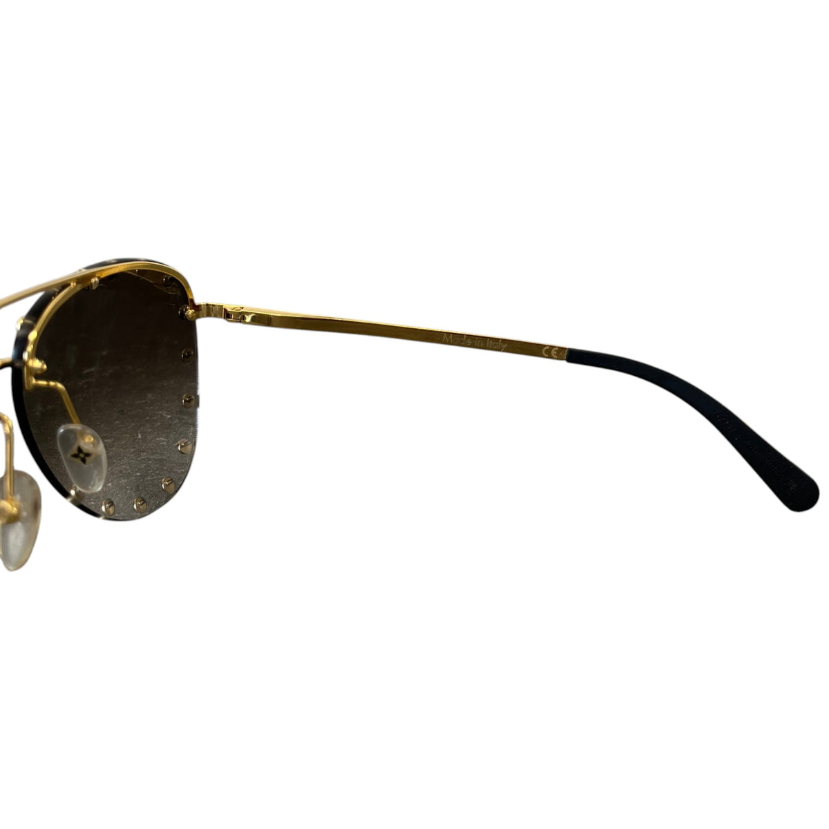 Women's Party Aviator Gradient Sunglasses Gold - Photo 10