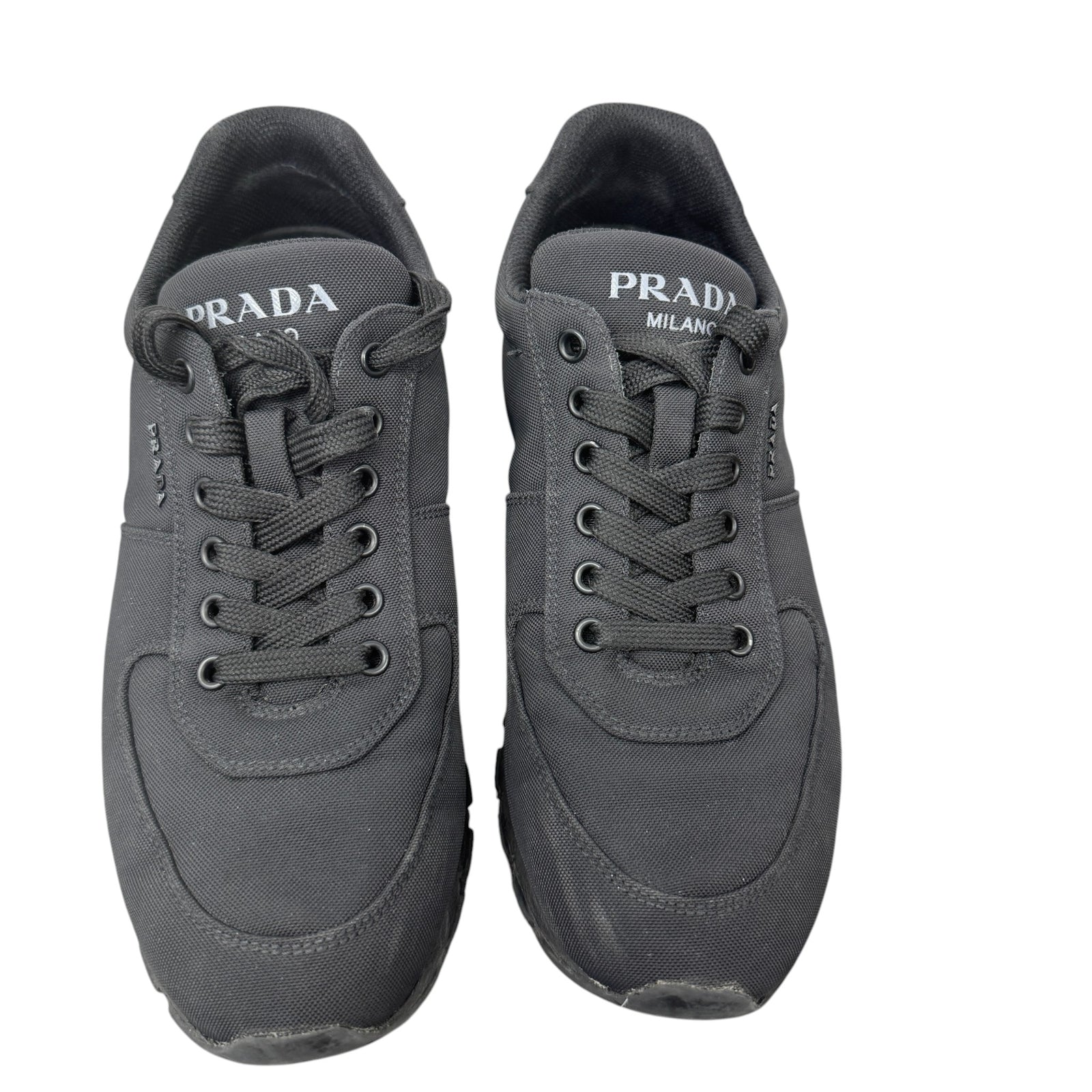 Men's Re-Nylon Low Trainers Black Size EU 41 / UK 7 - Photo 6