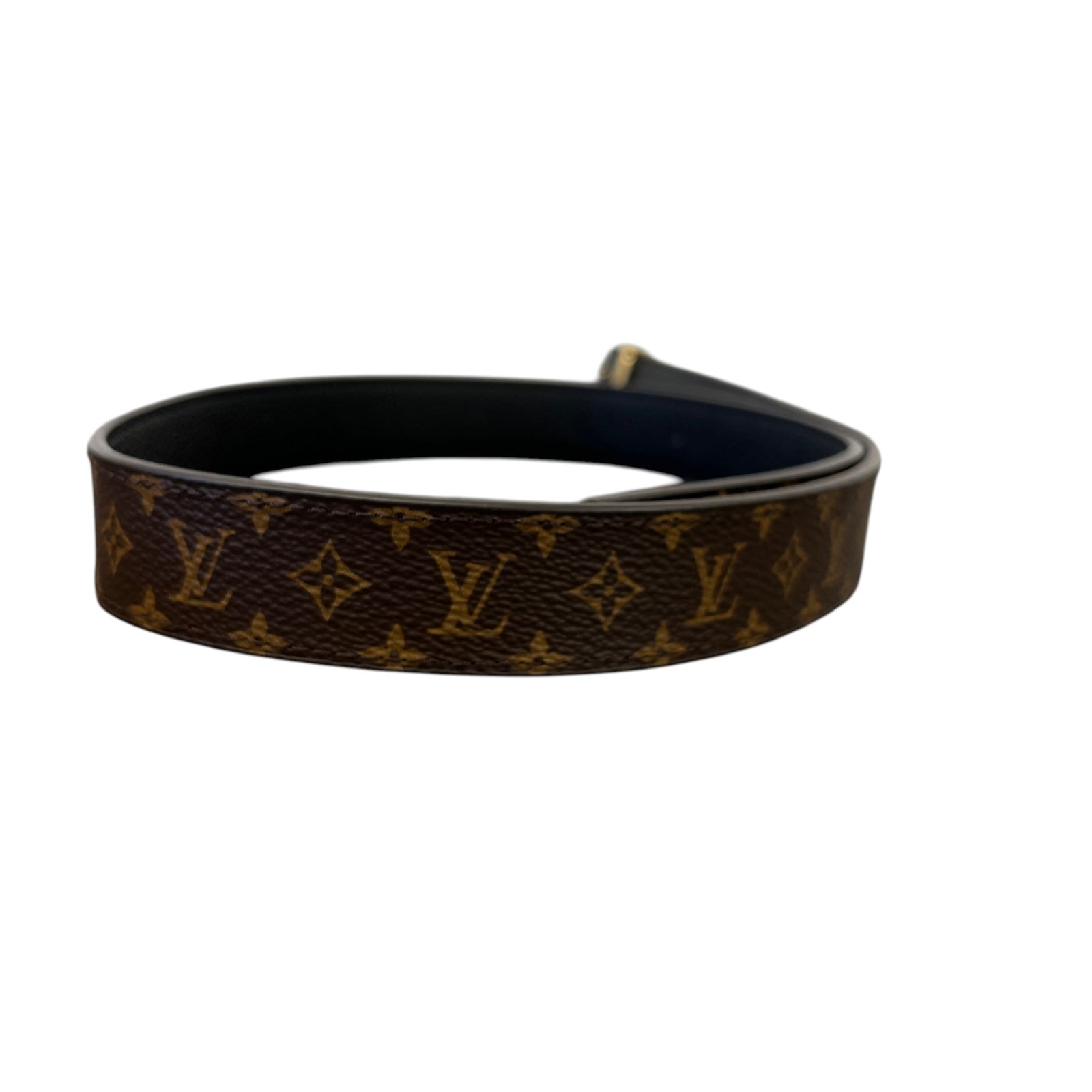 Women's Reversible Monogram Belt Brown Size W30 - Photo 3