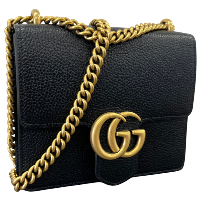 Women's GG Marmont Crossbody Bag Black