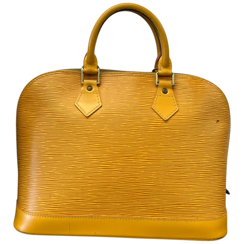 Women's Epi Leather Alma PM Handbag Yellow