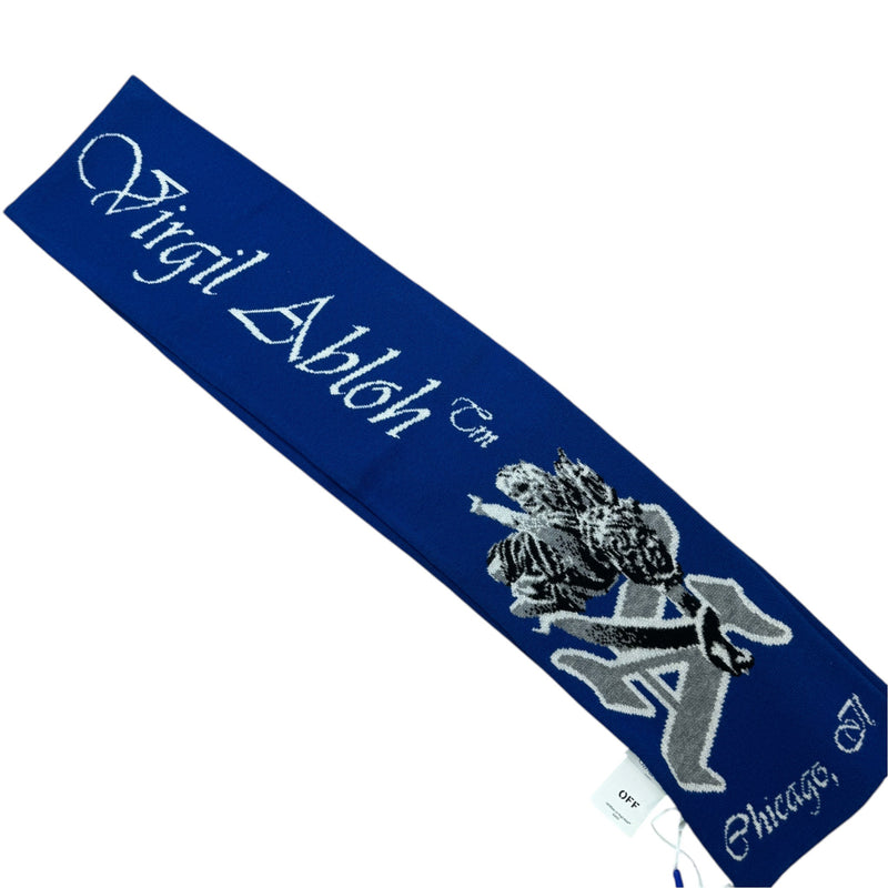 Men's Virgil Abloh Scarf Blue