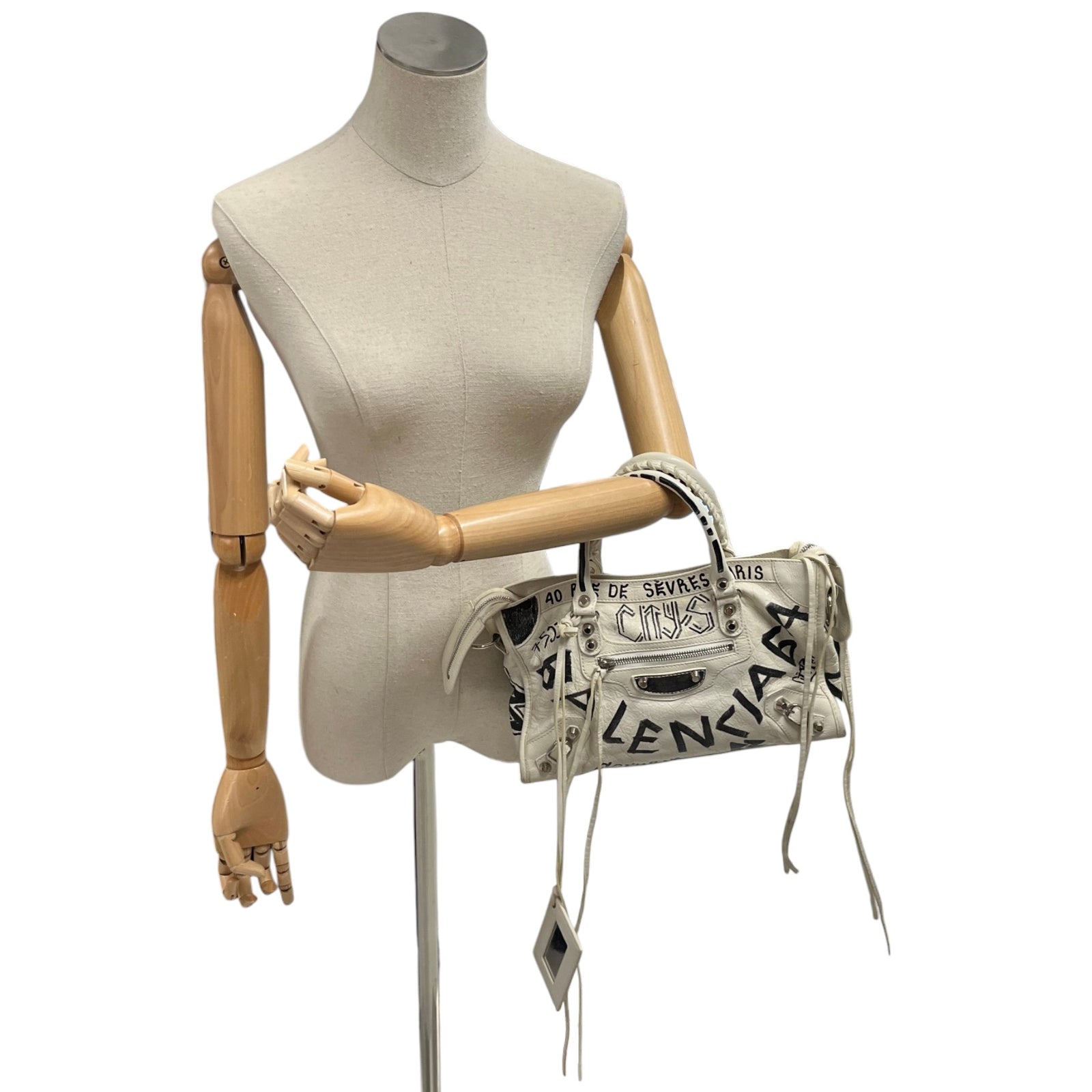 Women's Graffiti City Bag White - Photo 2