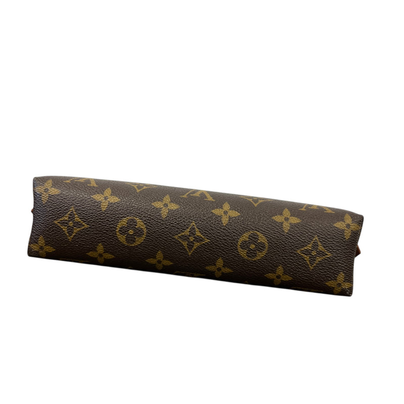 Women's Cosmetic Pouch MM Toiletry Bag Brown