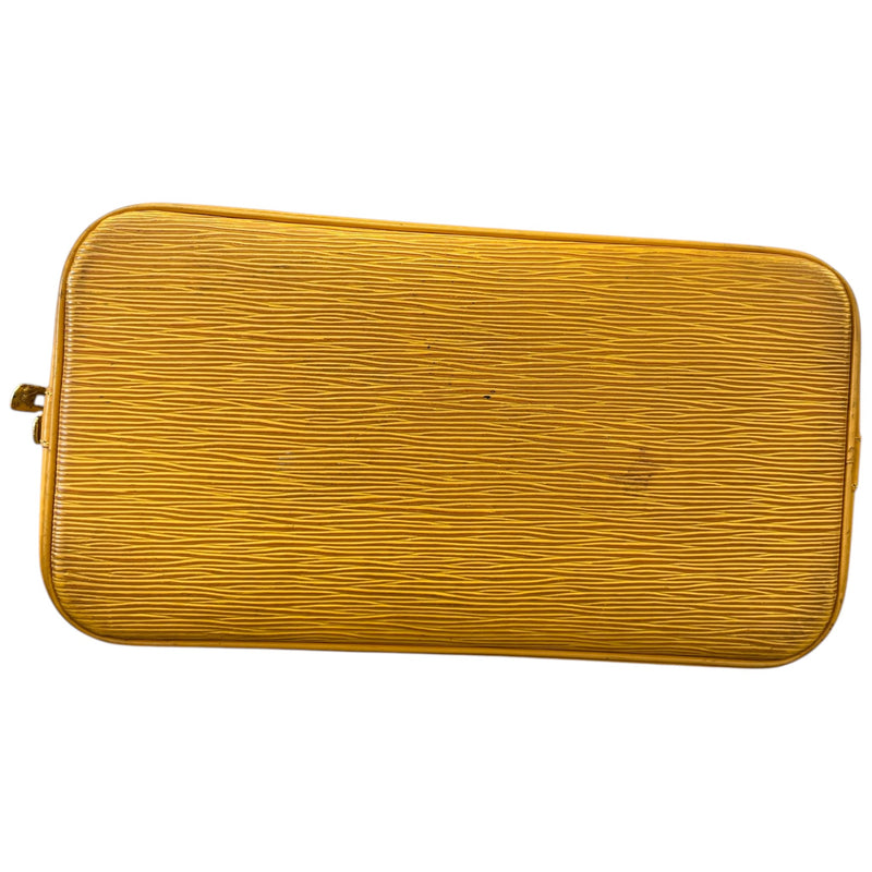 Women's Epi Leather Alma PM Handbag Yellow