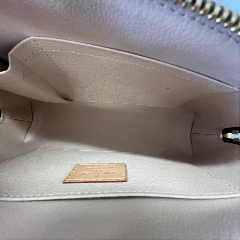 Women's Cosmetic Pouch MM Toiletry Bag Brown