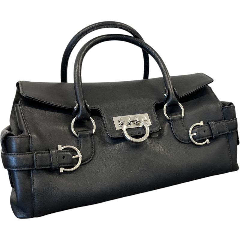 Women's Gancini Handbag Black