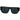 Men's Square Logo Sunglasses Black
