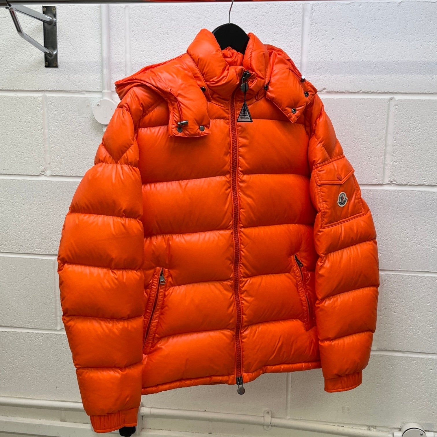 Men's Maya Down Jacket Orange Size 5 / XXL - Photo 11
