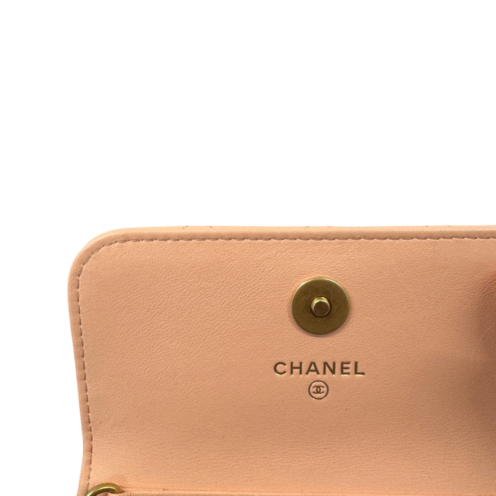 Women's Pearl Crush Wallet On Chain Handbag Pink - Photo 12