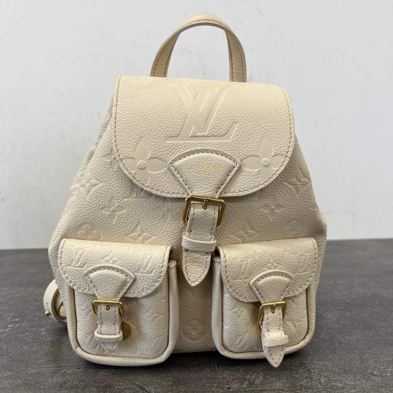 Women's Monogram Empreinte Backup Backpack Cream