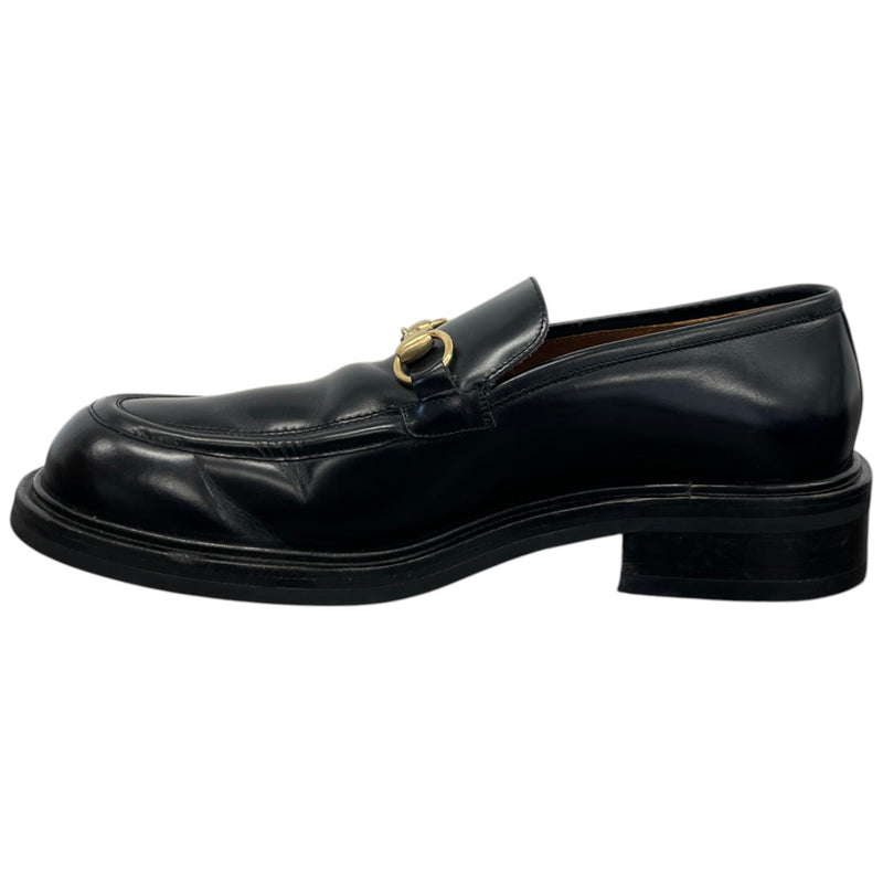 Men's Horsebit Loafers Black Size EU 42.5 / UK 8.5