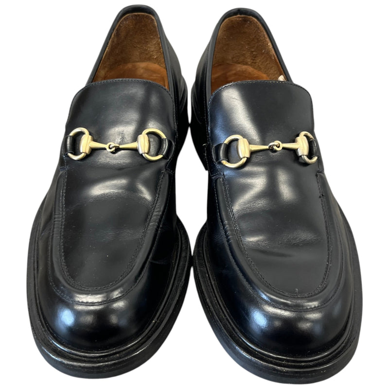 Men's Horsebit Loafers Black Size EU 42.5 / UK 8.5