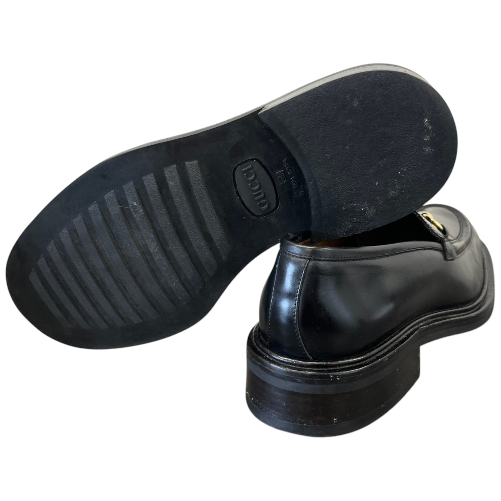 Men's Horsebit Loafers Black Size EU 42.5 / UK 8.5 - Photo 10