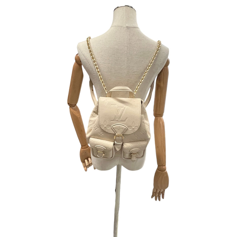 Women's Monogram Empreinte Backup Backpack Cream