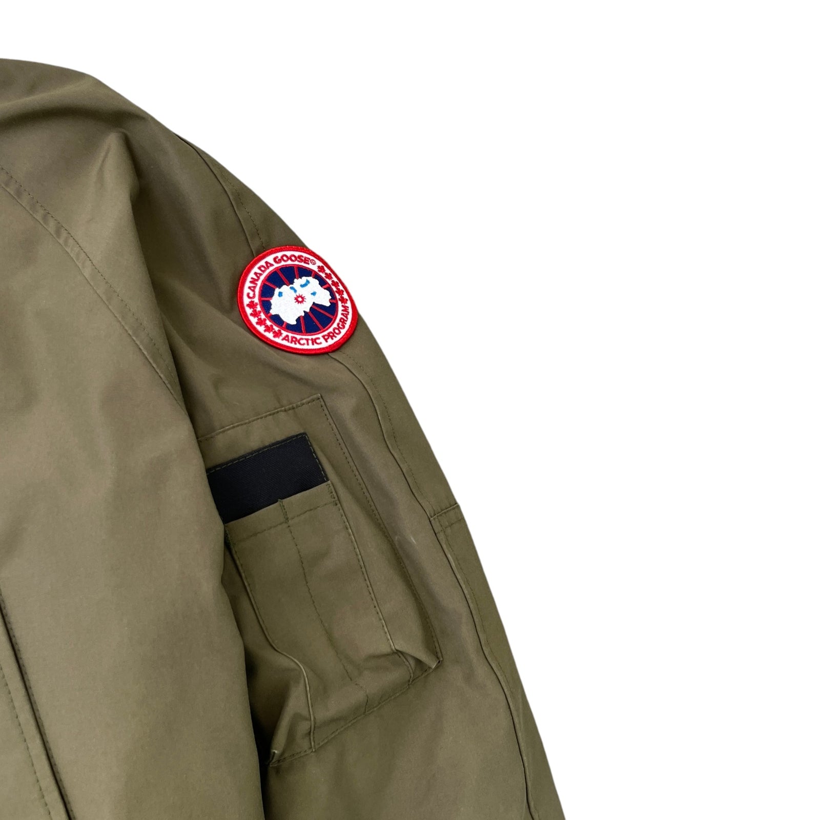 Men's Chilliwack Bomber Down Jacket Khaki Size XL - Photo 5