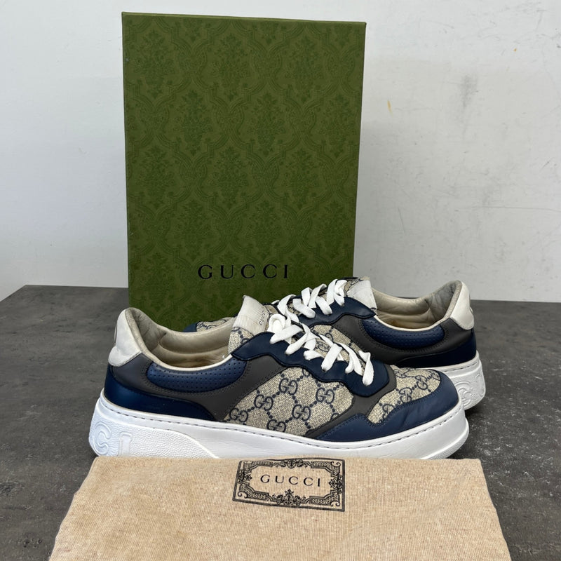 Men's GG Supreme Chunky Low Trainers Navy Size UK 10 / EU 44