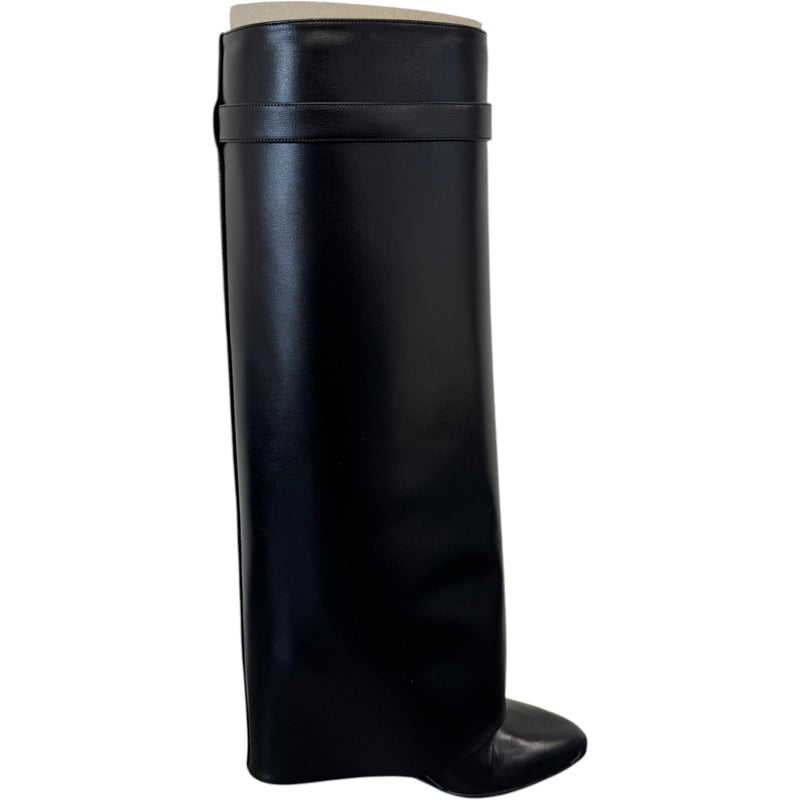 Women's Shark Lock Boots Black Size UK 5 / EU 38