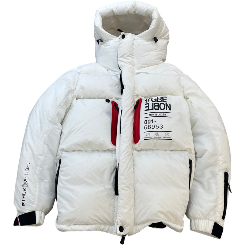 Men's Monteleger Down Jacket White Size 5 / XXL