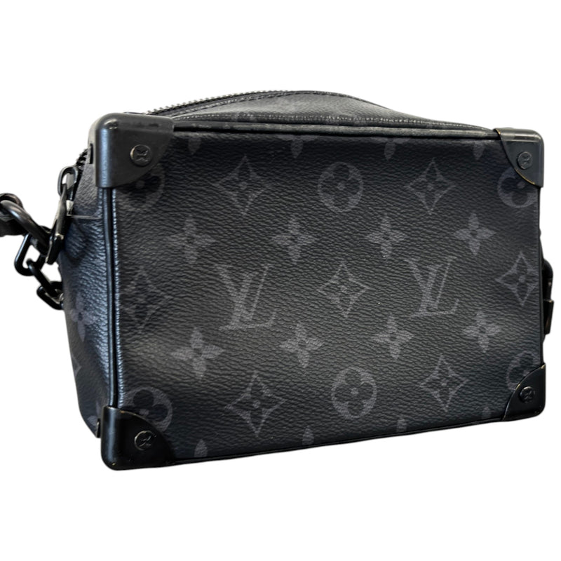 Men's Monogram Eclipse Mini Soft Trunk Messenger Bag Black