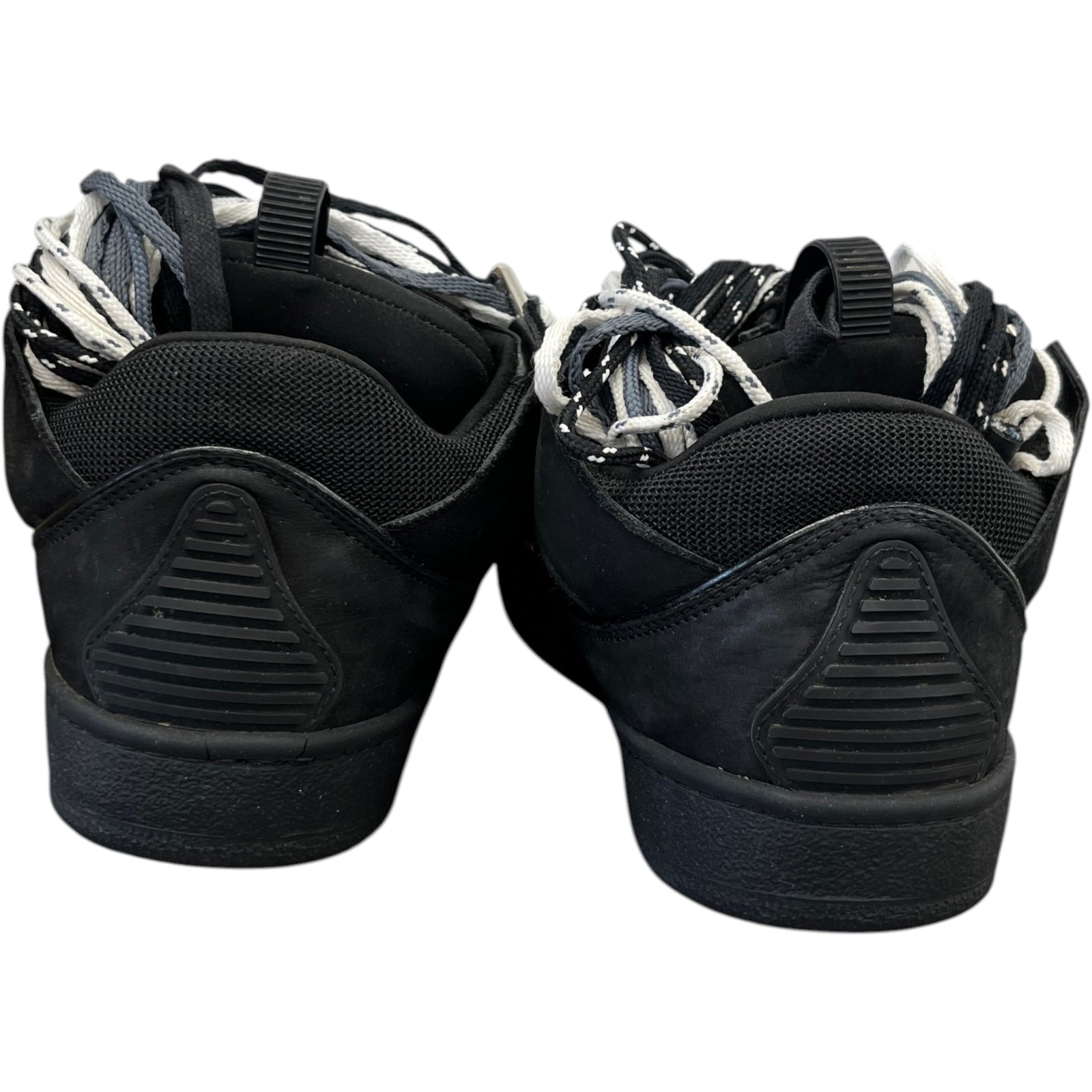 Men's Curb Low Trainers Black Size EU 42 / UK 8 - Photo 7