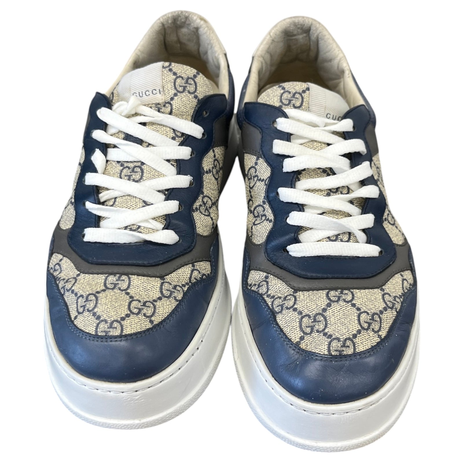 Men's GG Supreme Chunky Low Trainers Navy Size UK 10 / EU 44 - Photo 6