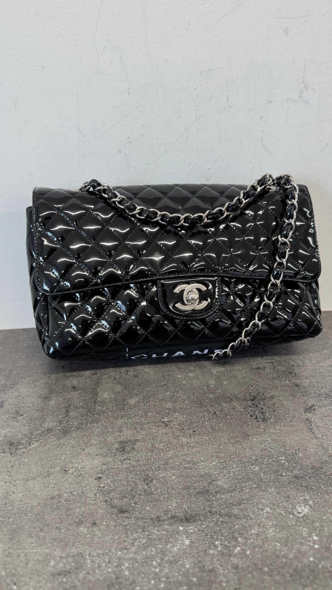 Women's Quilted Secret Label Medium Flap Handbag Black - Photo 22