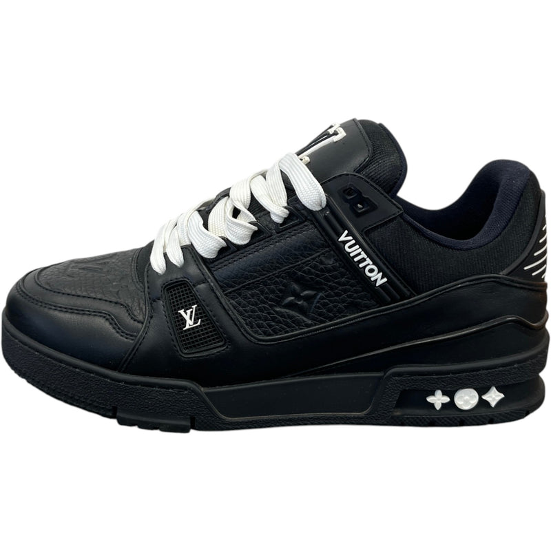 Men's LV Low Trainers Black Size UK 6 / EU 40