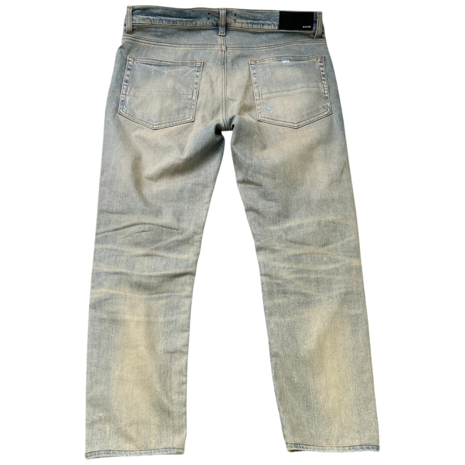 Men's Distressed Mx1 Jeans Blue Size Waist 34" - Photo 2