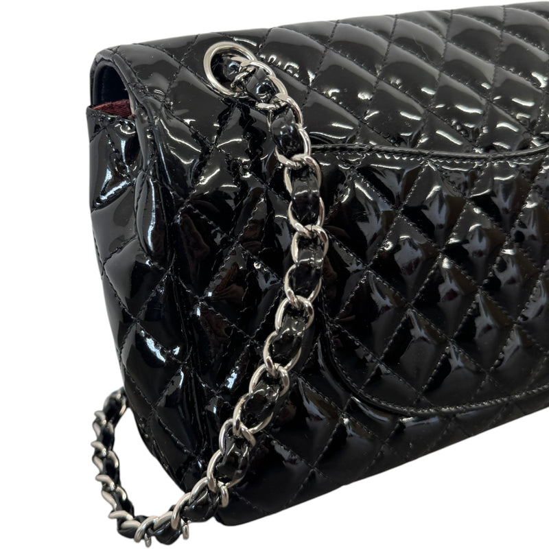 Women's Quilted Secret Label Medium Flap Handbag Black