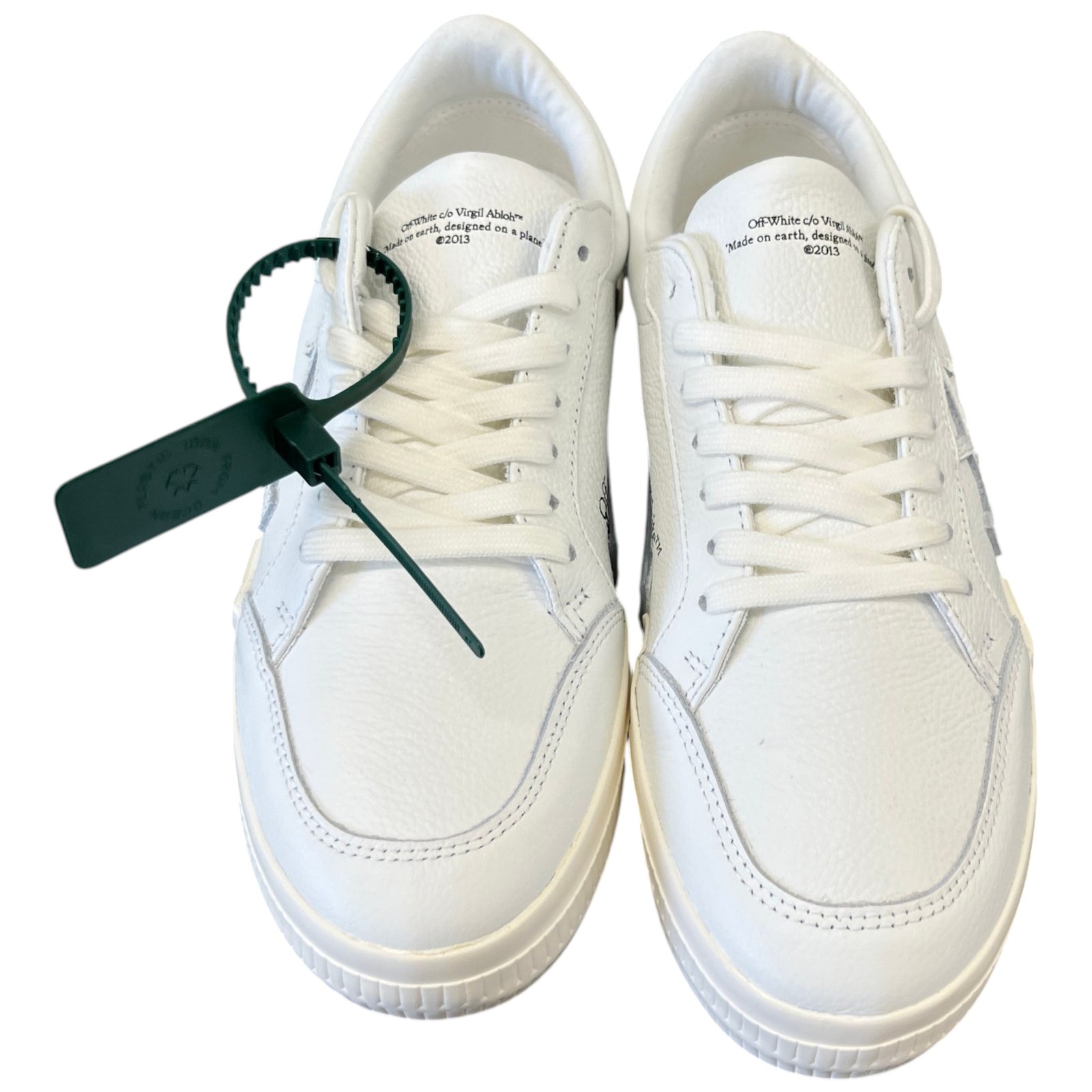 Men's Vulcanized Low Trainers White Size EU 40 / UK 6 - Photo 6