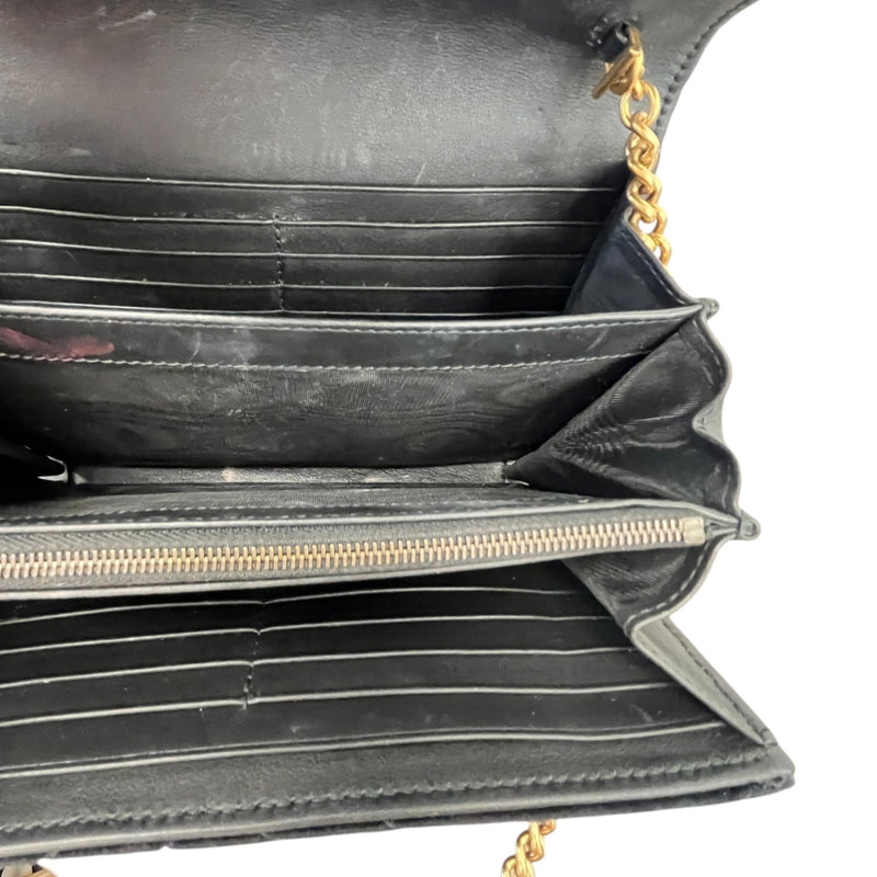 Women's GG Marmont Matelassé Handbag Black