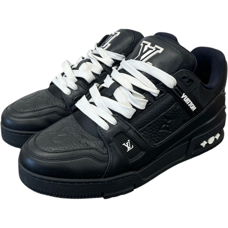 Men's LV Low Trainers Black Size UK 6 / EU 40