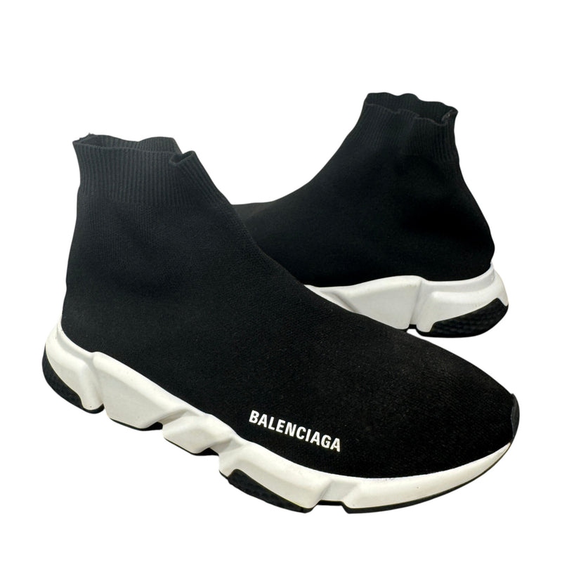 Men's Speed Sock High Trainers Black Size UK 9 / EU 43